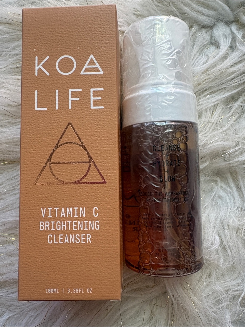 KOA LIFE Vitamin C Brightening Cleanser — Amber Brown